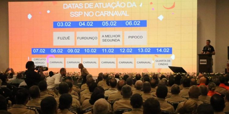 SSP vai investir mais de $80 milhões para garantir a segurança dos foliões no Carnaval 2024 na Bahia