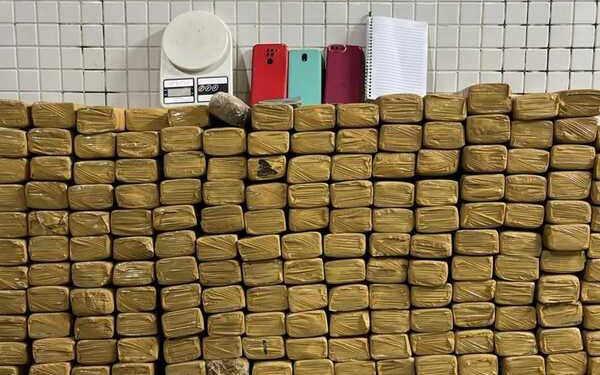 ACABOU A MACONHA: PM apreende mais de 150 kg da erva em São Cristóvão