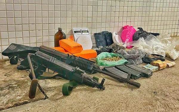 Chega a 10 número de fuzis apreendidos em janeiro pelas forças de segurança do estado