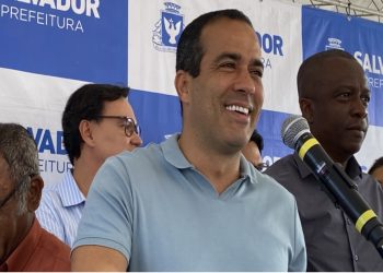 Salvador: Bruno Reis lidera e venceria com folga no 1º turno em Salvador em 2ª pesquisa registrada da Bahia