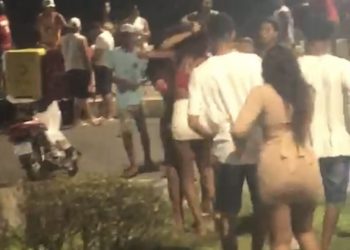 BAIXARIA EM MADRE DE DEUS: mulheres ‘quebram o pau’ na orla de Madre de Deus 