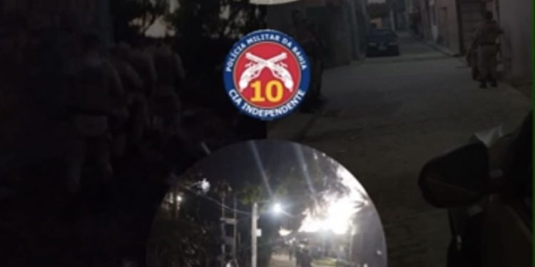 POLÍCIA NO TERRENO: PM fecha o cerco no Caípe após traficantes exibirem armas de fogo