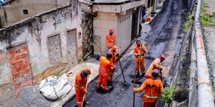 Programa “Mais Asfalto” contempla ruas da Sede e Distritos com pavimentação asfáltica