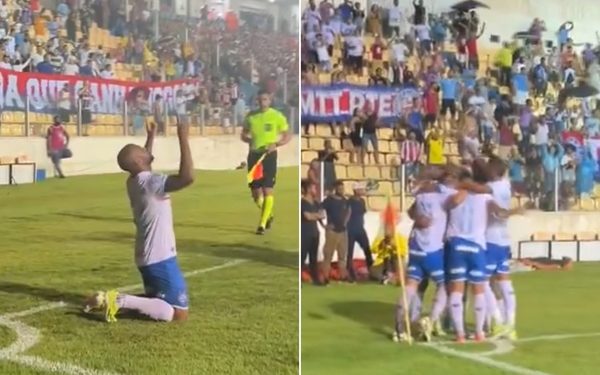 Gringo deixa marca em estreia e Bahia atropela Moto Club pela Copa do Brasil