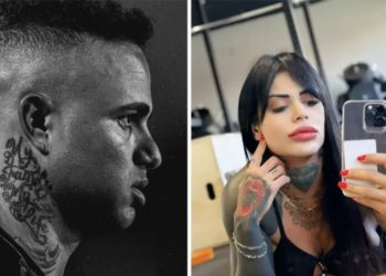 “FULEIRO”: Garota de programa expõe jogador Luan do Vitória e faz ameaças