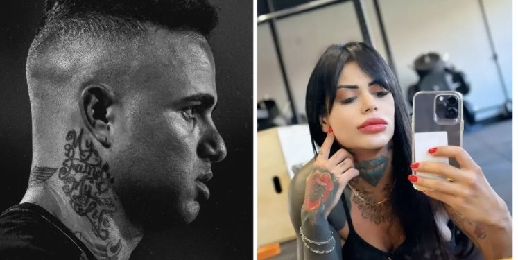 “FULEIRO”: Garota de programa expõe jogador Luan do Vitória e faz ameaças