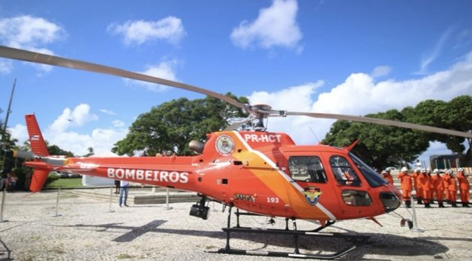 Cerca de R$ 29 milhões são investidos em helicóptero, drones e viaturas para os Bombeiros e PM