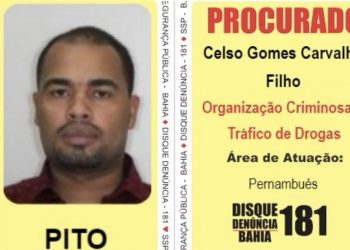 VULGO “PITO”: chefe do tráfico de drogas de Pernambués é preso pela Polícia Civil nesta segunda (15)