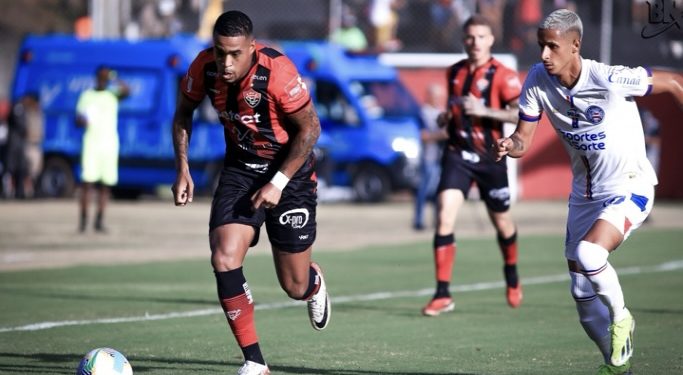 Pelo Brasileirão, Vitória abre 2 a 0, Bahia reage e arranca o empate no 5º Ba-Vi do ano