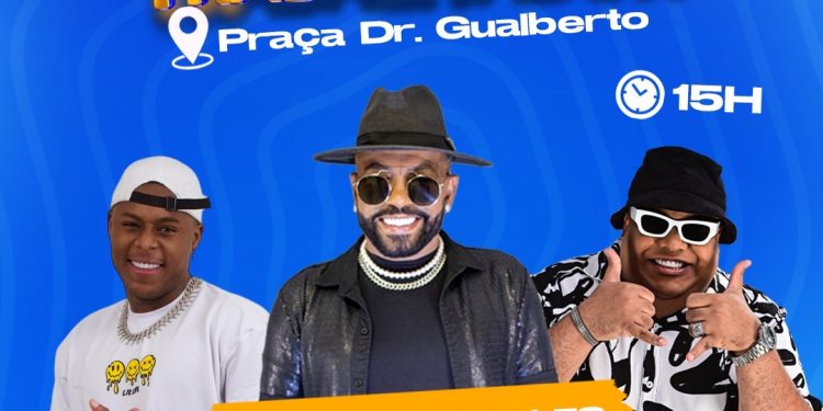 Candeias Festa do Trabalhador com Shows de Silvano Sales, Zé Paredão e Pagode do Segredo na Praça Dr. Gualberto às 15h”