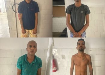 CANDEIAS: PM prende quadrilha suspeita de tráfico de drogas e homicídios na região Metropolitana