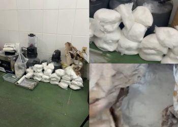ACABOU O PÓ: Equipes do PETO da 59ª CIPM encontram mais de 100 kg de cocaína em Monte Gordo