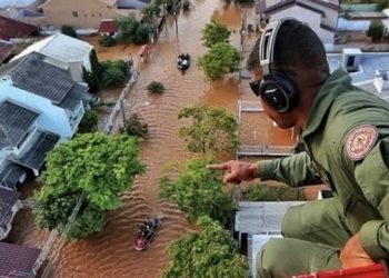 Projeção de “mancha” de inundação no RS sobre Salvador atingiria Simões Filho, Camaçari e Lauro