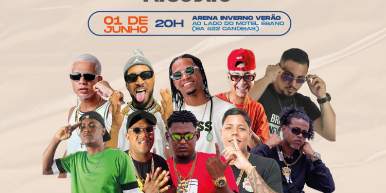 Confira a Programação: evento do doce bar promete agitar Candeias na arena inverno verão!