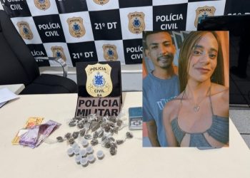 Mulher trans e namorado são presos por tráfico de drogas em São Francisco do Conde