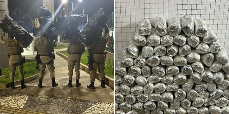 No combate ao tráfico, PM derruba mais um depósito em Salvador