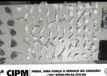 FLAGRANTE DA PM: cadeirante é preso com drogas em Madre de Deus