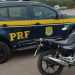 CAIU NA LARANJADA: homem compra moto do genro e acaba detido pela PRF por receptação