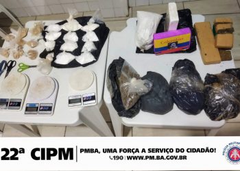 OPERAÇÃO FORÇA TOTAL: Polícia prende traficantes e apreende drogas em Simões Filho
