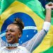 Rebeca Andrade conquista medalha de ouro na final do solo da ginástica