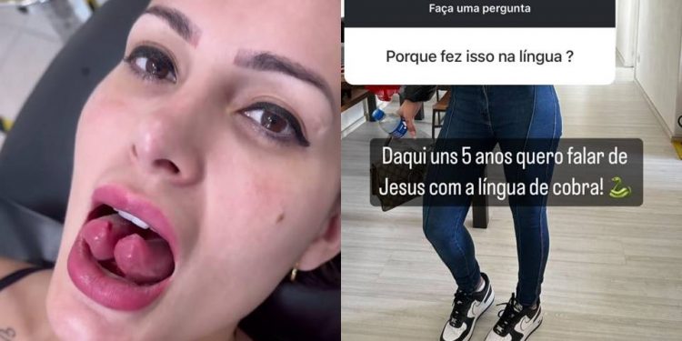 Andressa Urach pretende abrir Igreja: ‘Quero falar de Jesus com a língua de cobra’