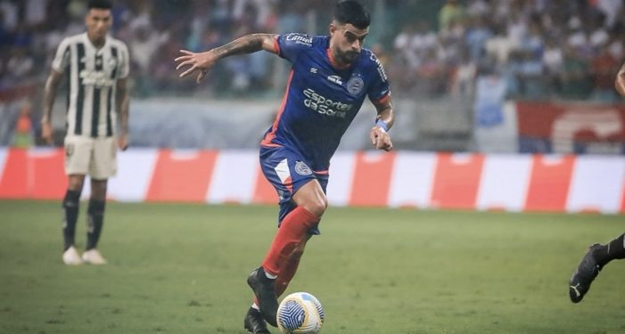 Com primeiro gol de Lucho Rodríguez, Bahia vence o Botafogo e avança para as quartas da Copa do Brasil