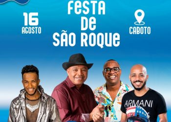 Festejos de São Roque movimentam Caboto com programação musical a partir desta sexta-feira (16)
