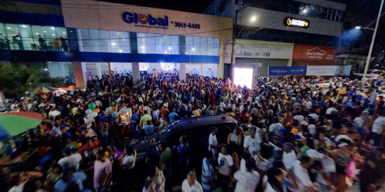 Candeias: Convenção de Eriton Ramos trava BA 522 em noite de festa e apoios partidários