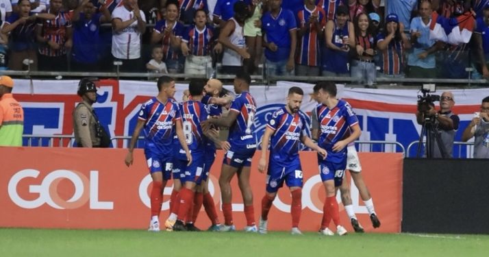 Bahia volta a jogar bem e bate o Atlético Mineiro por 3 a 0 na Fonte Nova