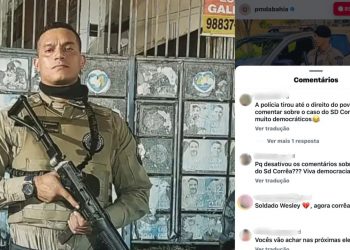 PRISÃO DE CORRÊA: Polícia Militar desativa comentários das redes sociais após críticas