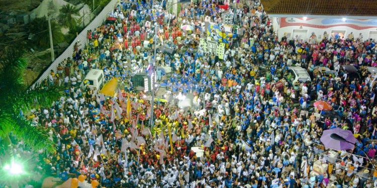 Comício da Vitória de Antônio Calmon reafirma liderança em São Francisco do Conde