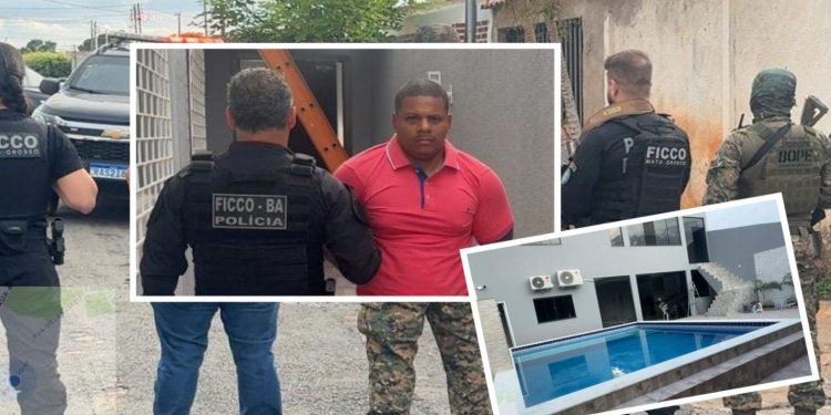 ‘EDCITY’ DO CV: chefão de facção na RMS é preso ao se passar por empresário em Cuiabá