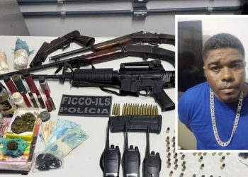 Traficante é morto após confronto com a polícia em Ilheus; armas e drogas são apreendidas