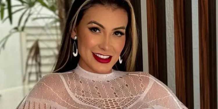 Andressa Urach revela fantasia que deseja realizar: “Transar com 15”