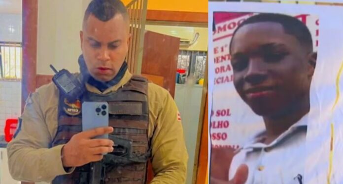 Policial militar suspeito de executar adolescente é afastado do cargo e tem arma usada no crime recolhida
