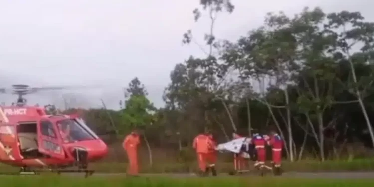 Motociclista fica ferido após grave acidente na Rotatória da BYD