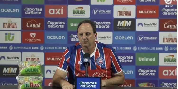 Rogério Ceni define temporadas do Bahia em 2024 e dispara: “Torcedor quer sempre título”