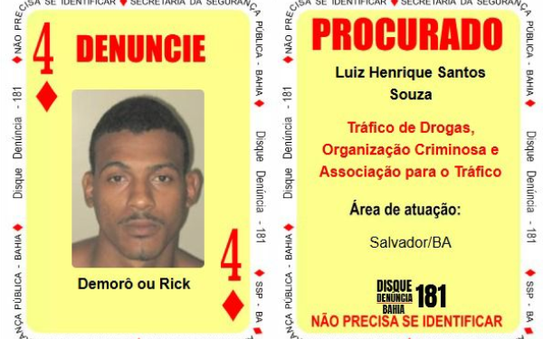 SSP atualiza Baralho do Crime pela última vez em 2024, com entrada de líder de facção