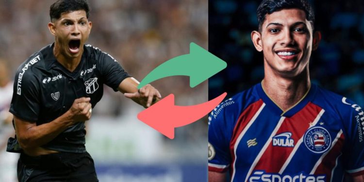 CONTRATO ASSINADO: Bahia fecha a contratação do atacante Erick Pulga, artilheiro da Série B