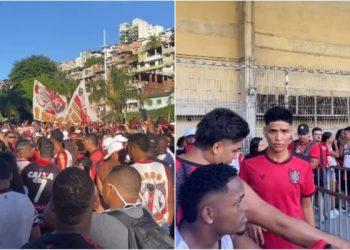 Torcedores do Vitória denunciam agressão de PMs na Arena Fonte Nova; clube repudia e cobra Comando Geral
