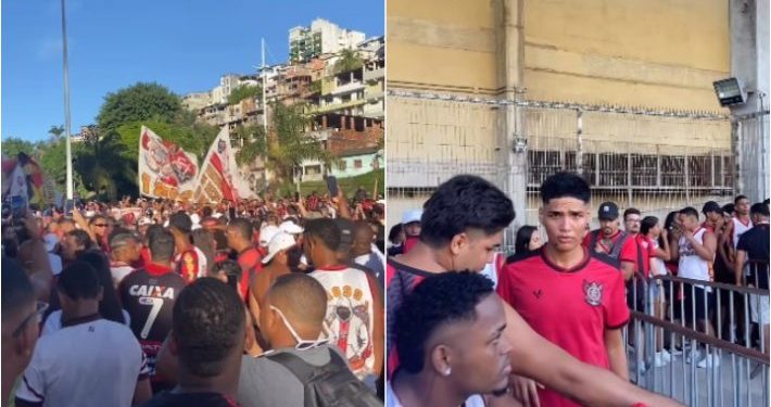 Torcedores do Vitória denunciam agressão de PMs na Arena Fonte Nova; clube repudia e cobra Comando Geral