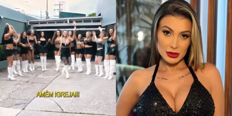 Andressa Urach anuncia inauguração de própria igreja com 12 mulheres trans como obreiras