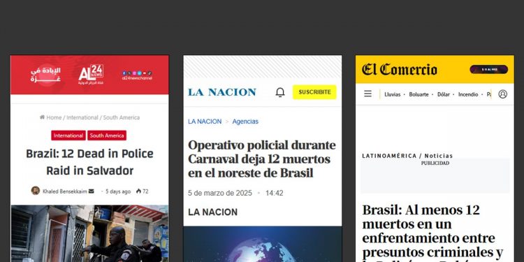 Operação em Fazenda Coutos gera repercussão internacional