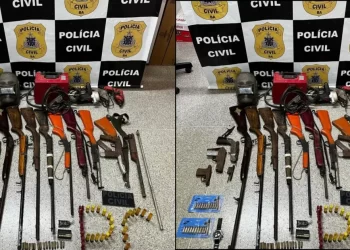 Polícia Civil encontra fábrica e comércio clandestino de armas no sudoeste baiano