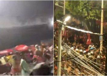 Mulher é atingida por disparo durante tiroteio no Carnaval de Salvador