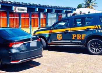 LARANJADA: homem troca terreno na praia por Corolla blindado e acaba preso pela PRF em Simões Filho