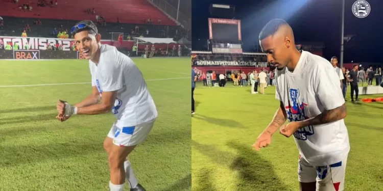 Milho no Barradão e taça fake! Bahia tira sarro do Vitória após título do Baianão