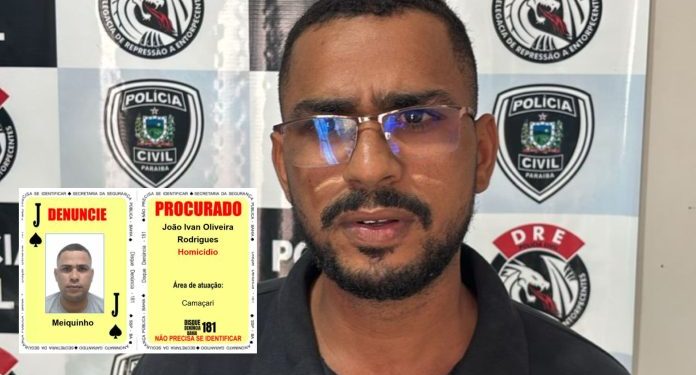 “MEIQUINHO” NA JAULA: fundador da facção MK em Camaçari é preso na Paraíba