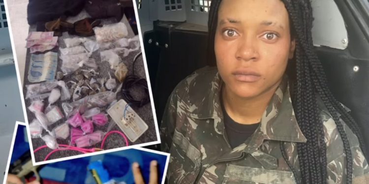 VULGO “RAPOSA”: puxadora de bonde do BDM, de 18 anos, é presa em Periperi