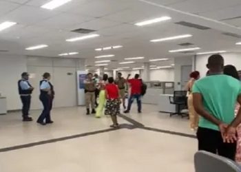 Segurança atira em cliente dentro de agência bancária na RMS